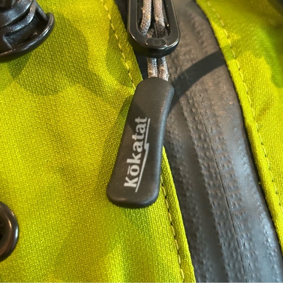KOKATAT Sz XL (estimated) Half Zip Hooded Pactite Touring Pull On Jacket - Picture 6 of 14